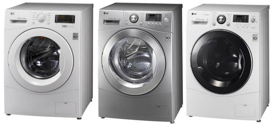 Máquinas de lavar LG
