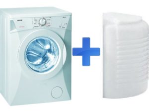 Máy giặt cho nhà tranh không có nước máy