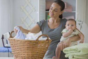 lavare i vestiti dei neonati