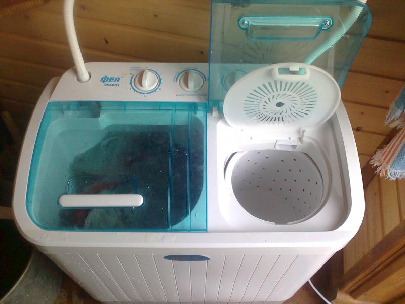 washing machine for the cottage