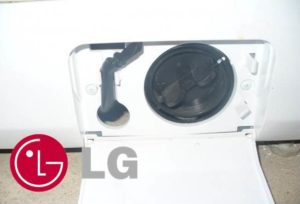 czyszczenie filtra w maszynie LG