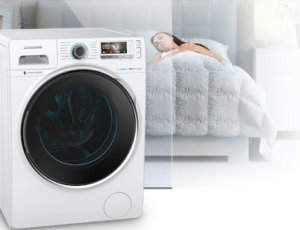 Vibrația mașinii de spălat Samsung în timpul ciclului de centrifugare