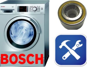Replacing bearings in a Bosch washing machine