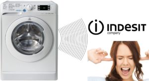 Az Indesit mosógép zörög centrifugálás közben