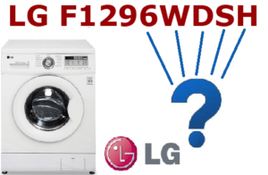 Marques de la rentadora LG amb explicació