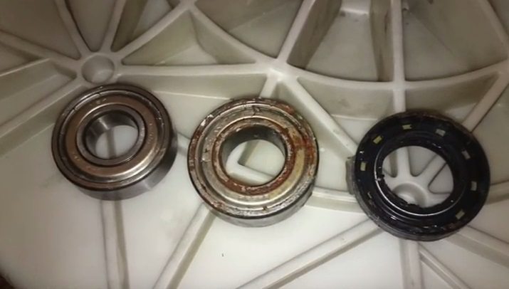 remove old bearings and seals