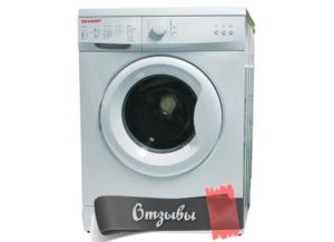 Mga review ng Sharp washing machine
