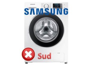 Chyba SUD v práčke Samsung