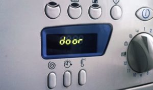 erro de porta na máquina de lavar