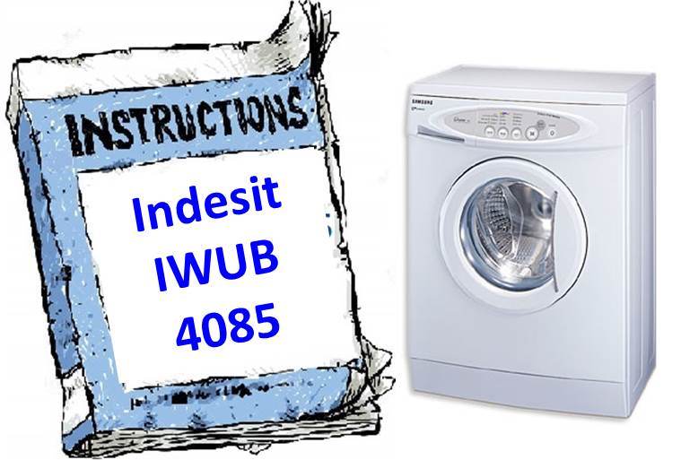 Manual de instruções Indesit IWUB 4085