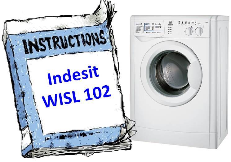 instruksjoner for Indesit WISL 102