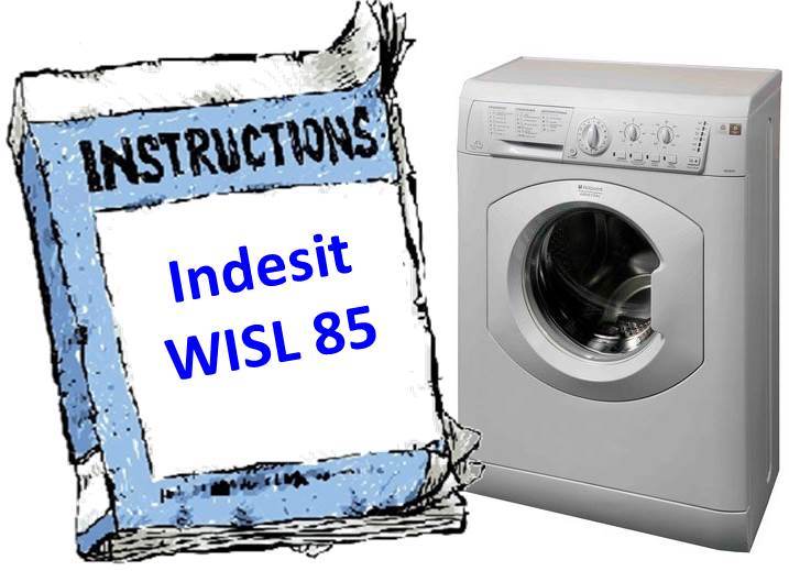 Indesit WISL 85 instrukcijos