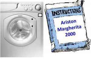Útmutató az Ariston Margherita mosógéphez
