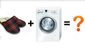 Terlikler çamaşır makinesinde nasıl yıkanır?