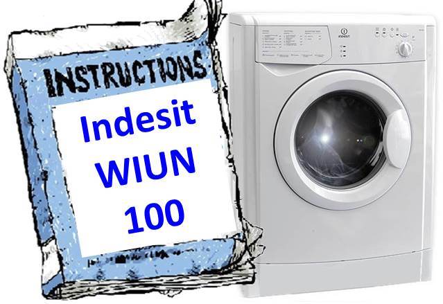 Manual de instruções Indesit WIUN 100