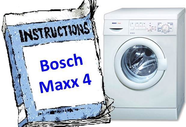 instrucțiuni pentru Bosch Maxx 4