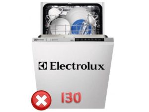 błąd I30 w zmywarkach Electrolux