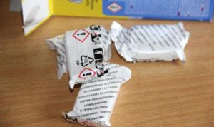 Ushasty nyan-tabletten in verpakking