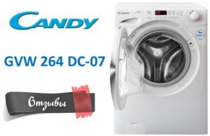 Recenzie na práčku Candy GVW 264 DC-07