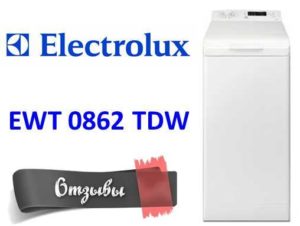 Avaliações da máquina de lavar Electrolux EWT 0862 TDW