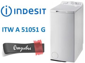 Anmeldelser af vaskemaskinen Indesit ITW A 51051 G