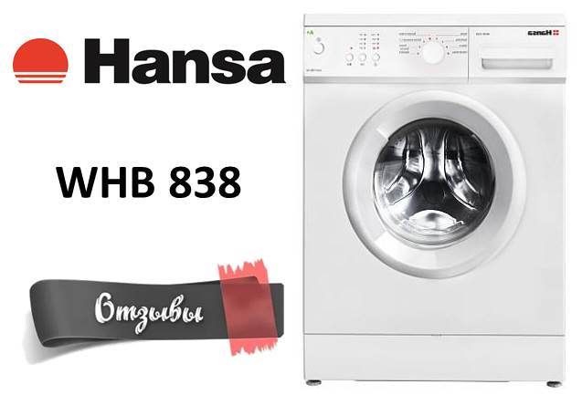 Hansa WHB 838 hakkında değerlendirmeler