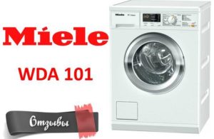 Mga review ng Miele WDA 101 washing machine