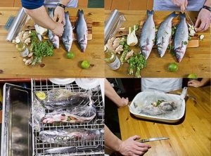 Tilberedning av fisk i oppvaskmaskin