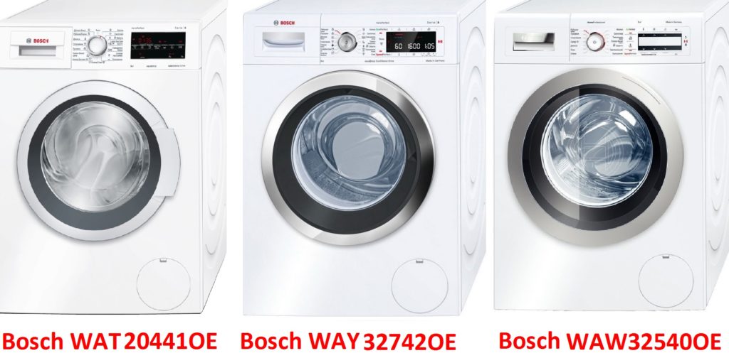 Bosch WAT20441OE Bosch MANERA 32742OE Bosch WAW32540OE
