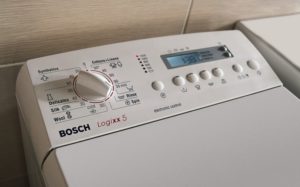 Tyskmonterade Bosch vertikala tvättmaskiner
