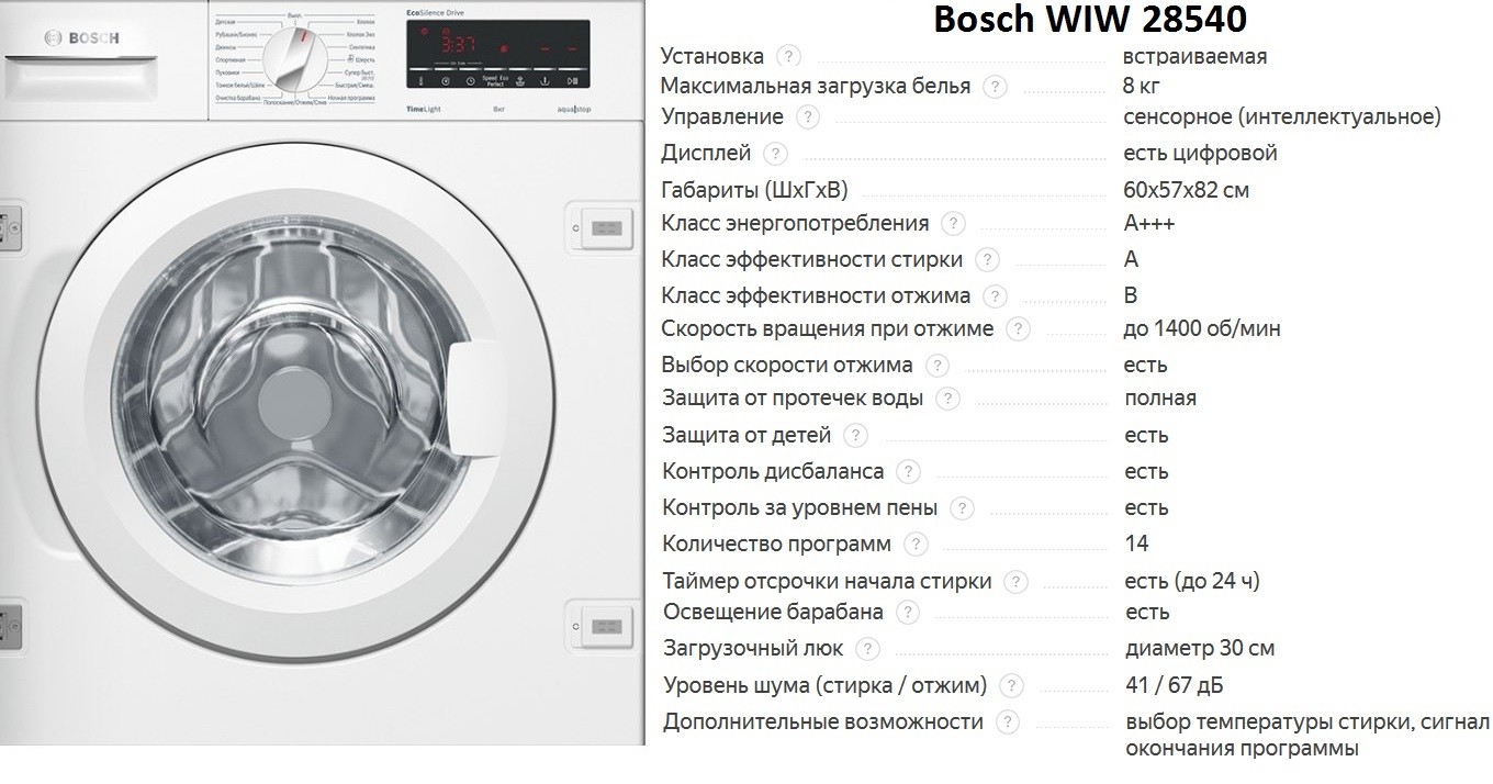Bosch WIW 28540