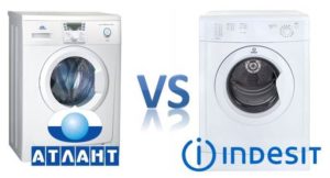 Melyik mosógép jobb: Indesit vagy Atlant?