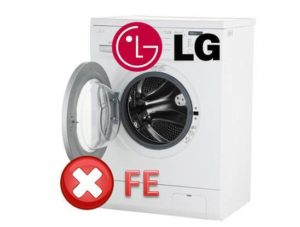 Hoe de FE-fout in de LG-wasmachine te verhelpen