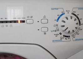 Kandy washing modes
