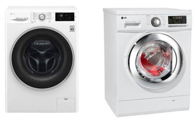 çamaşır makineleri F1496AD3 ve LG F12U2HDM1N
