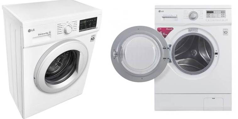 washing machines LG FH0G6SD0 and LG F-80B8MD