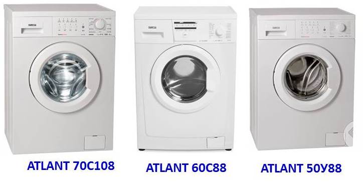 machines à laver Atlant