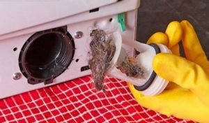 Cómo limpiar el filtro en una lavadora Bosch