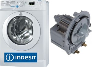Vervanging van de afvoerpomp in een Indesit-wasmachine