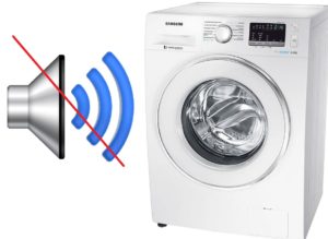 Slik slår du av lyden på en Samsung vaskemaskin