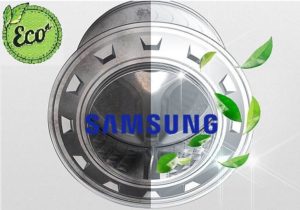 Ekologiškas būgnų valymas Samsung skalbimo mašinoje