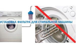 Instalarea unui filtru pentru o mașină de spălat
