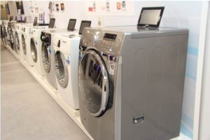Machines à laver LG et Samsung avec onduleurs