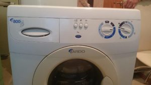 Demontering af Ardo vaskemaskinen