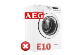 грешка E10 AEG
