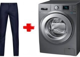 วิธีซักกางเกงในเครื่องซักผ้า