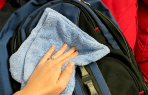 handtvätt ryggsäck