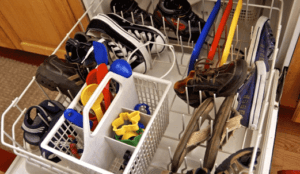 Comment laver les baskets au lave-vaisselle
