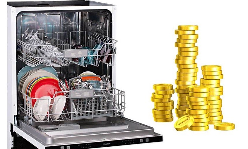 Mesin basuh pinggan mangkuk tidak menjimatkan wang