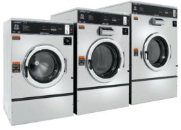 Washing machines for washing workwear